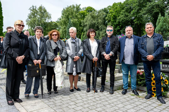 cmentarz, Kraków, pochówek, pogrzeb, Salwator, Solidarność, Starmach, Teresa, wiceprezydent