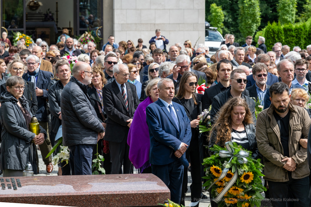 cmentarz, Kraków, pochówek, pogrzeb, Salwator, Solidarność, Starmach, Teresa, wiceprezydent  Autor: P. Wojnarowski