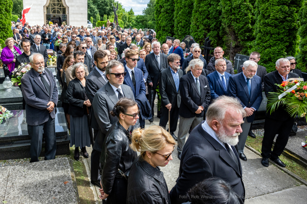 cmentarz, Kraków, pochówek, pogrzeb, Salwator, Solidarność, Starmach, Teresa, wiceprezydent  Autor: P. Wojnarowski