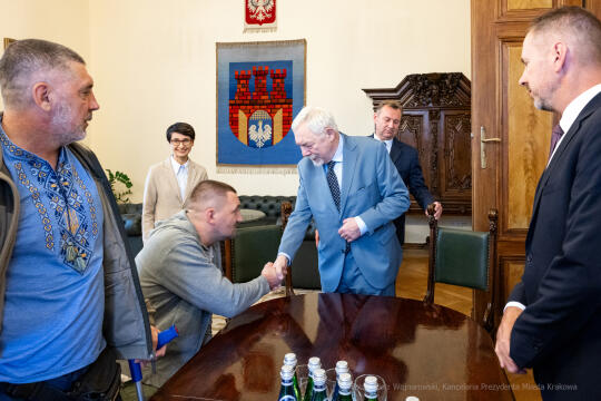 żołnierze, ukraińscy, Ukraina, rehabilitacja, Kraków, Komarewicz, Szpital, Ortopedyczno-Rehabili