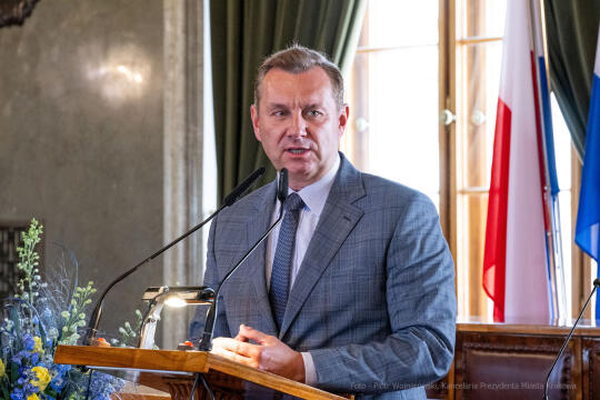 straż miejska, obchody, Majchrowski, wicewojewoda, Mędrzyk, policja, medale