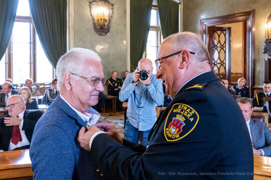 straż miejska, obchody, Majchrowski, wicewojewoda, Mędrzyk, policja, medale