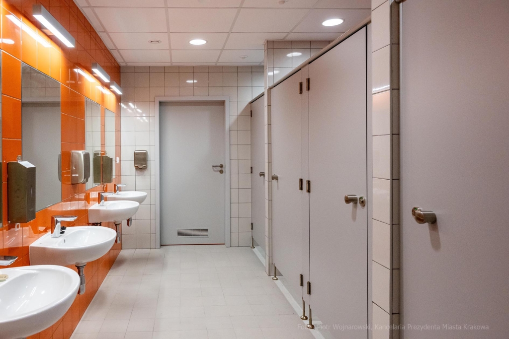 otwarcie, szkoła, hala, sportowa, ZIS, Kowal, Korfel-Jasińska, dzieci, gimnastycy  Autor: P. Wojnarowski