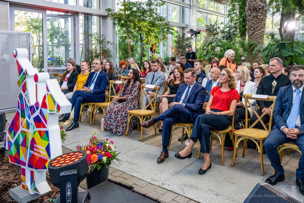 ambasador, wielokulturowości, ogród botaniczny, Kojs-Żurek, nagrody, wielokulturowość, Kraków,  Autor: P. Wojnarowski