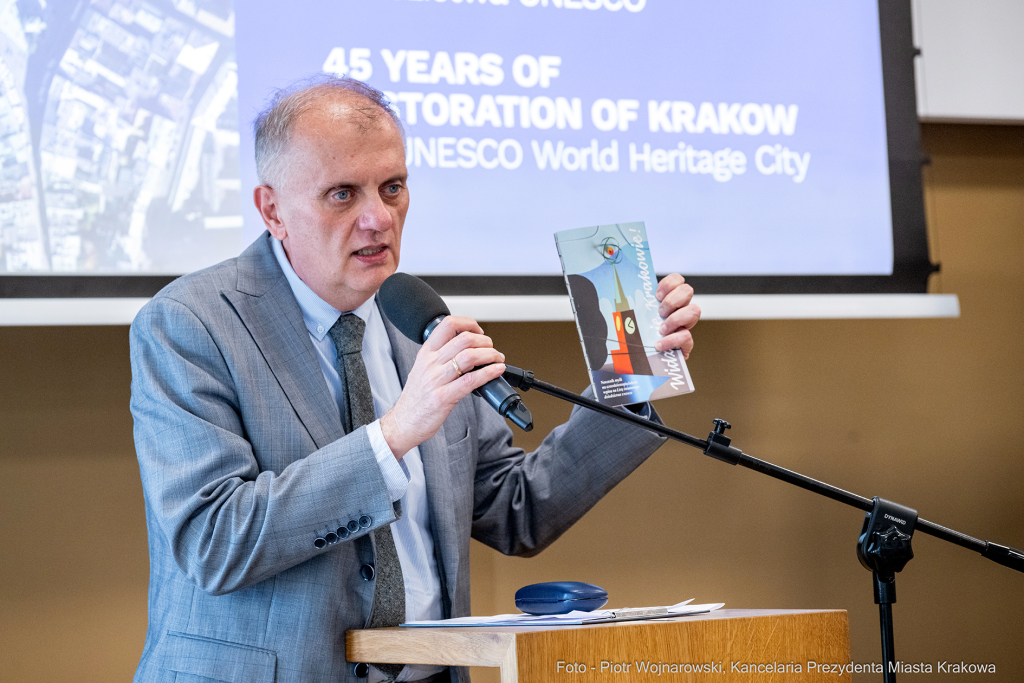 Otwarcie, Wystawa, 45-lecie, SKOZK, Pałac Krzysztofory, Duda, Majchrowski  Autor: P. Wojnarowski