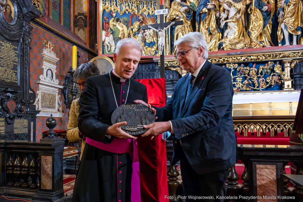 nagroda, Europa Nostra, Heritage Award, European, Mariacki, Bazylika, Mariacka, Wit, Stwosz, ołtarz  Autor: P. Wojnarowski