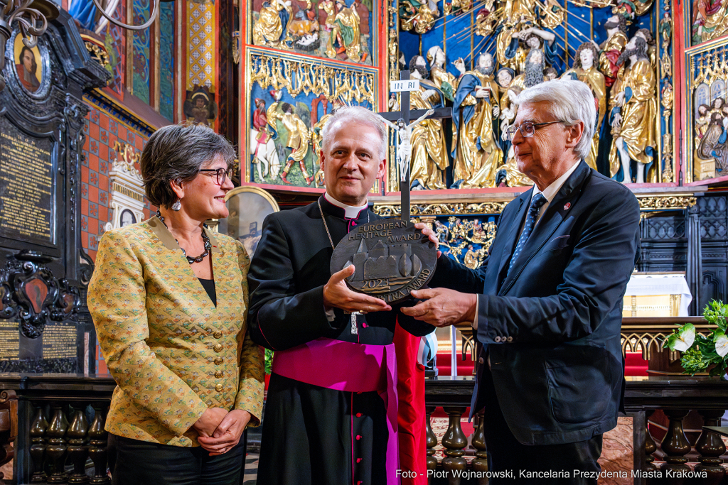 nagroda, Europa Nostra, Heritage Award, European, Mariacki, Bazylika, Mariacka, Wit, Stwosz, ołtarz  Autor: P. Wojnarowski