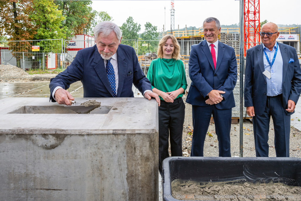 Centrum Muzyki, akt erekcyjny, podpisanie, wmurowanie, Majchrowski, Kmita, Cichy Kącik, Capella Cra  Autor: P. Wojnarowski