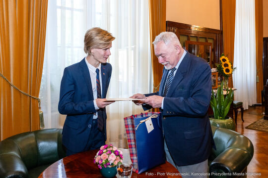 Wdowiarz-Bilski, Maksymilian, olimpijczyk, astrofizyk, astronom, 5 LO, Olimpiada z Astronomii i Ast