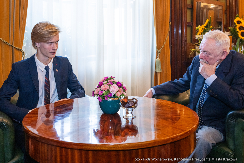 Wdowiarz-Bilski, Maksymilian, olimpijczyk, astrofizyk, astronom, 5 LO, Olimpiada z Astronomii i Ast  Autor: P. Wojnarowski