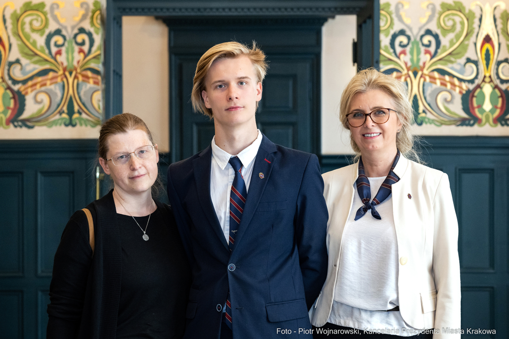 Wdowiarz-Bilski, Maksymilian, olimpijczyk, astrofizyk, astronom, 5 LO, Olimpiada z Astronomii i Ast  Autor: P. Wojnarowski