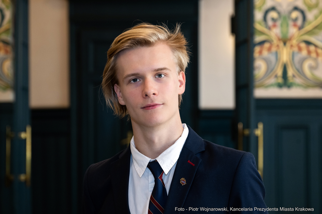 Wdowiarz-Bilski, Maksymilian, olimpijczyk, astrofizyk, astronom, 5 LO, Olimpiada z Astronomii i Ast  Autor: P. Wojnarowski