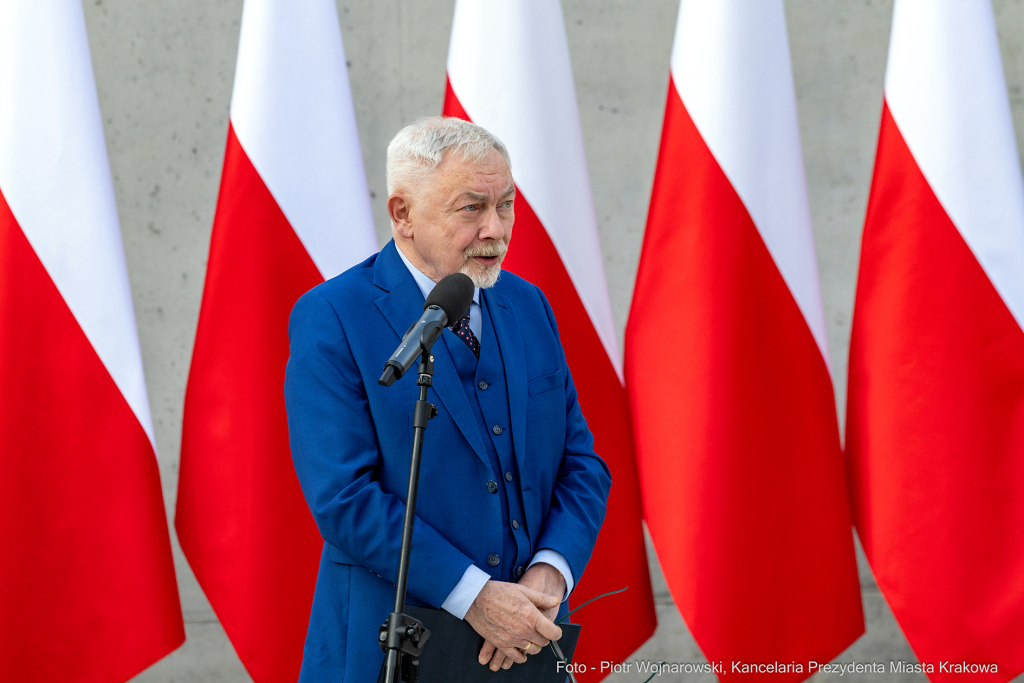 harcerze, Duda, Andzrej, prezydent, Majchrowski, otwarcie, Muzeum, Centrum Ruchu Harcerskiego, skauc  Autor: P. Wojnarowski