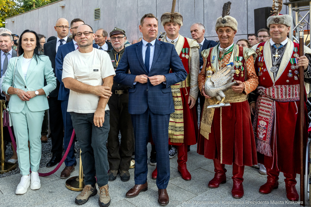 harcerze, Duda, Andzrej, prezydent, Majchrowski, otwarcie, Muzeum, Centrum Ruchu Harcerskiego, skauc  Autor: P. Wojnarowski