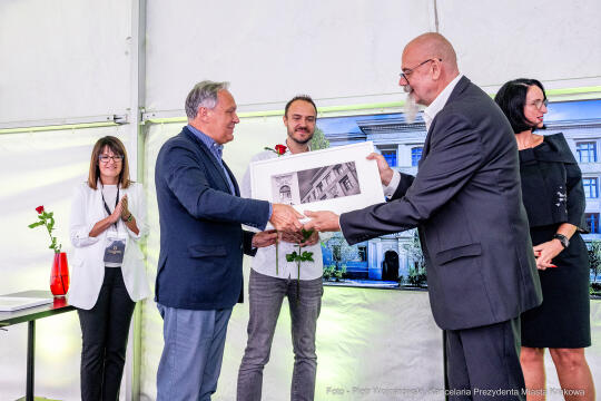 ASP, Akademia Sztuk Pięknych, Kraków, nowy budynek, Syrokomli, otwarcie, Majchrowski