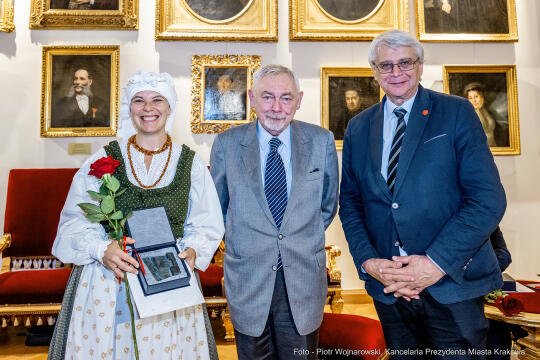 medal św. Krzysztofa, medale, Schreiber, Chodoń, Wodociągi Miasta Krakowa, Krzysztofory, Fontana,