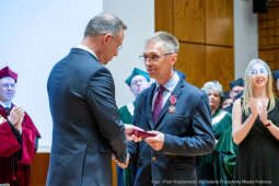 Kraków,  Akademia Muzyczna, inauguracja, immatrykulacja,studenci, profesorowie, Duda, Andrzej, prez