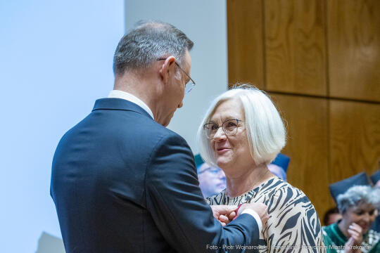 Kraków,  Akademia Muzyczna, inauguracja, immatrykulacja,studenci, profesorowie, Duda, Andrzej, prez