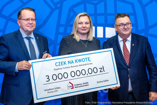 gminy, KZN SIM Ziemia Krakowska, Majchrowski, podpisanie umowy, Rządowy Fundusz Rozwoju Mieszkalnic