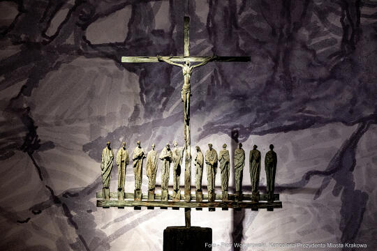 Kućma, Wincenty, wystawa, Pałac Sztuki, wernisaż, Kraków, Majchrowski, Witek, 88