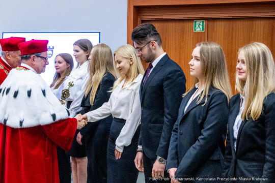 Krakowska Akademia, im, Frycza-Modrzewskiego, inauguracja roku akademickiego, immatrykulacja, Aleksa