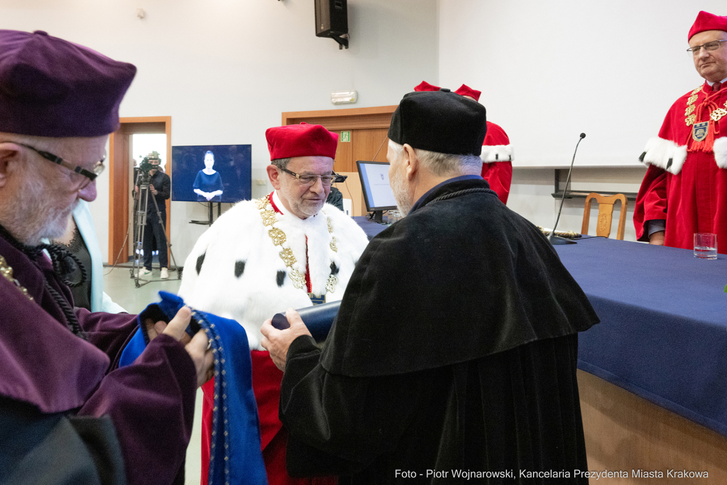 Krakowska Akademia, im, Frycza-Modrzewskiego, inauguracja roku akademickiego, immatrykulacja, Aleksa  Autor: P. Wojnarowski