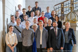 wizyta, niemcy, młodzież, Zespół Szkół Budowlanych nr 1, Philipp-Holzmann-Schule, Frankfurt