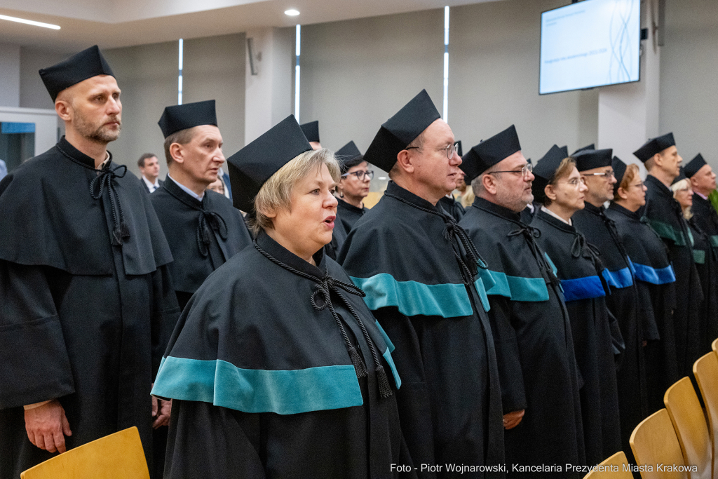 UP, Uniwersytet Pedagogiczny, inauguracja, immatrykulacja, Nowak Barbara, Bernacki, Majchrowski  Autor: P. Wojnarowski