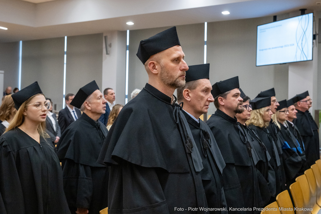 UP, Uniwersytet Pedagogiczny, inauguracja, immatrykulacja, Nowak Barbara, Bernacki, Majchrowski  Autor: P. Wojnarowski