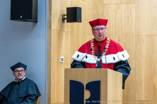 UP, Uniwersytet Pedagogiczny, inauguracja, immatrykulacja, Nowak Barbara, Bernacki, Majchrowski