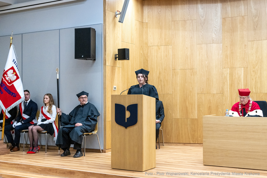 UP, Uniwersytet Pedagogiczny, inauguracja, immatrykulacja, Nowak Barbara, Bernacki, Majchrowski  Autor: P. Wojnarowski