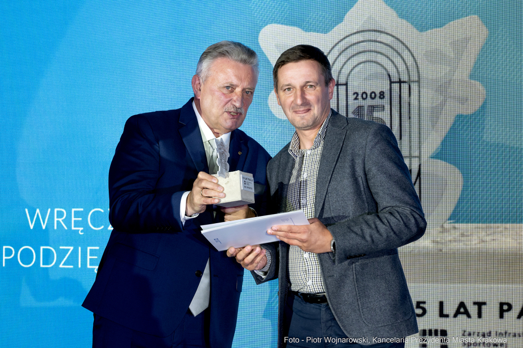 Zarząd Infrastruktury Sportowej, ZIS, Kowal, Korfel-Jasińska, Kulig, sprt, jubileusz, 15 lat, Wis�  Autor: P. Wojnarowski