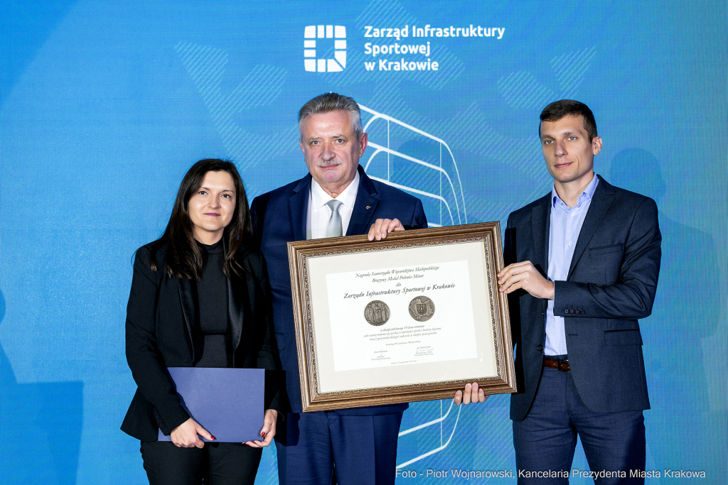Zarząd Infrastruktury Sportowej, ZIS, Kowal, Korfel-Jasińska, Kulig, sprt, jubileusz, 15 lat, Wis�  Autor: P. Wojnarowski