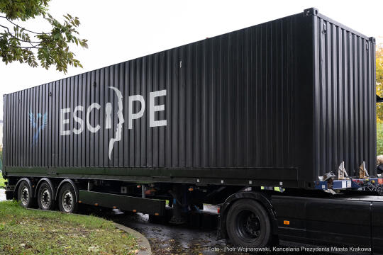 Escapetruck, inauguracja, Wisła, przemoc, gra, Niderlandy, ambasador