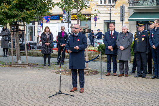 uroczystość, 105. rocznica wyzwolenia Krakowa, Straż Miejska, ślubowanie, Majchrowski, Buszek, m