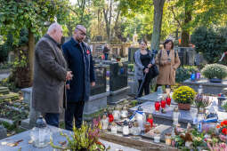 Bogusław Kośmider, Artur Buszek, znicze, Cmentarz Rakowicki, Krakowski Znicz Pamięci