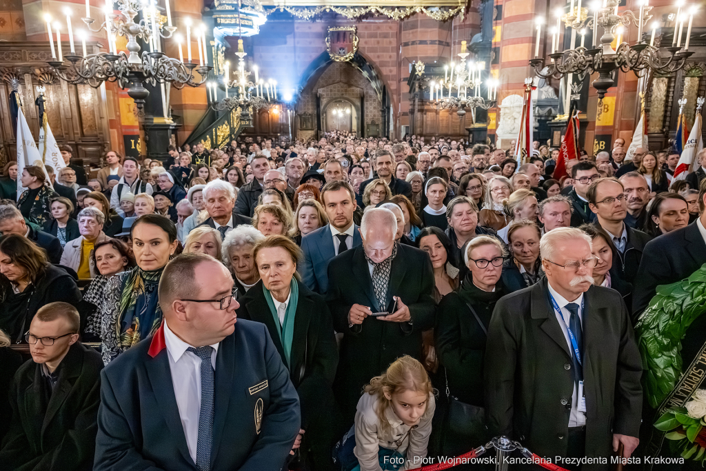 Bazylika Mariacka, pogrzeb, uroczystości, pogrzebowe, Wanda Półtawska, doktor, profesor, Kraków,  Autor: P. Wojnarowski