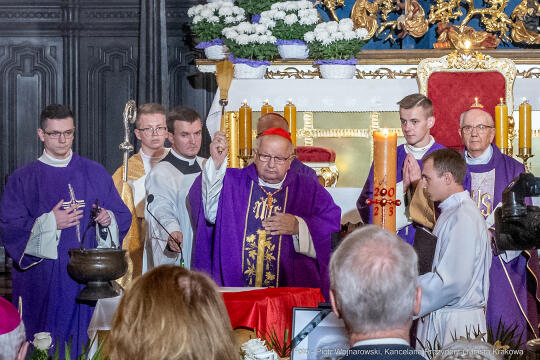 Bazylika Mariacka, pogrzeb, uroczystości, pogrzebowe, Wanda Półtawska, doktor, profesor, Kraków,