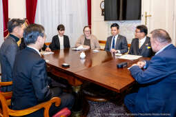 Kraków, Otofotokronika, Urząd Miasta Krakowa, UMK, spotkanie, Burmistrz, Himeji, Japonia, delegacj