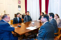 Kraków, Otofotokronika, Urząd Miasta Krakowa, UMK, spotkanie, Burmistrz, Himeji, Japonia, delegacj