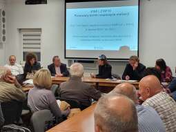 Spotkanie Andrzeja Kuliga, zastępcy prezydenta Krakowa z mieszkańcami oraz radnymi dzielnicy XV Mi