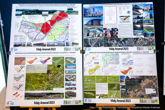 Kraków, Otofotokronika, Urząd Miasta Krakowa, UMK, Mały Arsenał, opracowania planistyczne, przeg