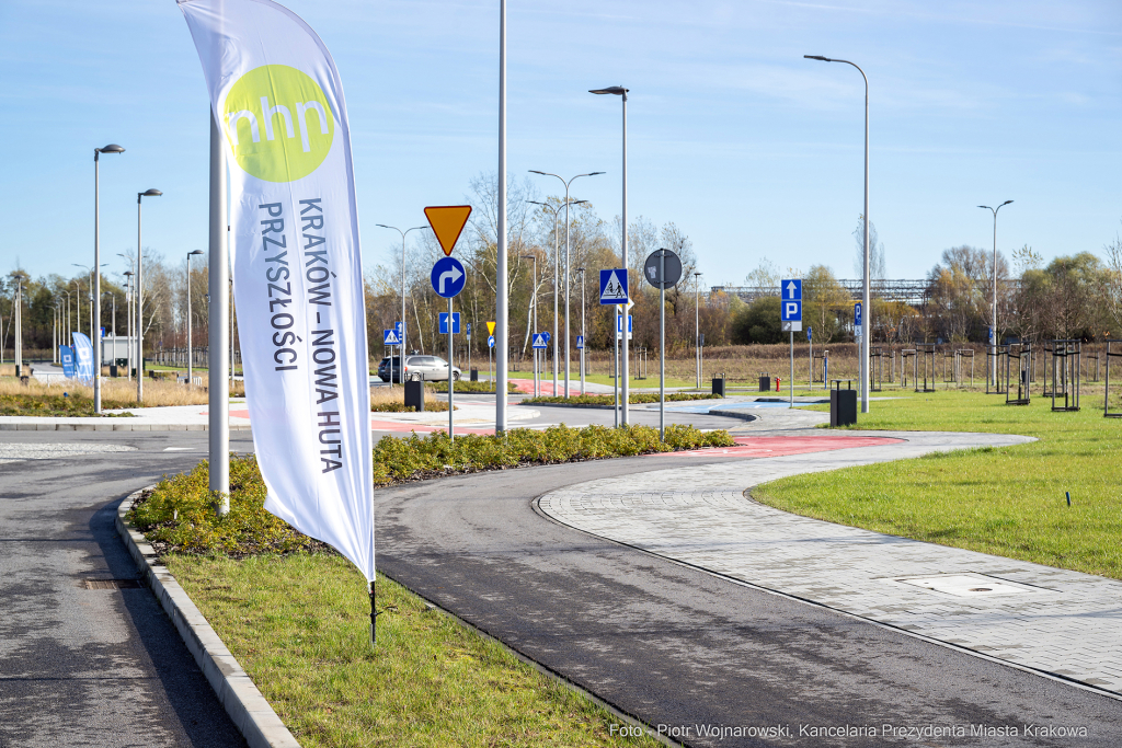 otwarcie, Strefa Aktywności Gospodarczej, Igołomska – Północ, Nowa Huta Przyszłości, Kraków  Autor: P. Wojnarowski