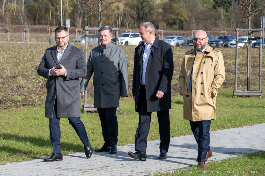 otwarcie, Strefa Aktywności Gospodarczej, Igołomska – Północ, Nowa Huta Przyszłości, Kraków  Autor: P. Wojnarowski