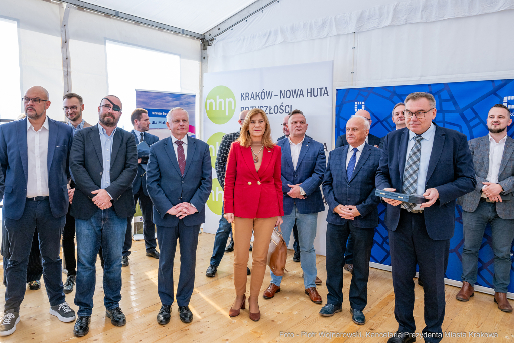 otwarcie, Strefa Aktywności Gospodarczej, Igołomska – Północ, Nowa Huta Przyszłości, Kraków  Autor: P. Wojnarowski