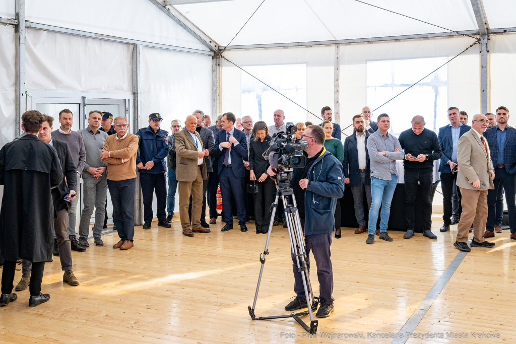 otwarcie, Strefa Aktywności Gospodarczej, Igołomska – Północ, Nowa Huta Przyszłości, Kraków  Autor: P. Wojnarowski