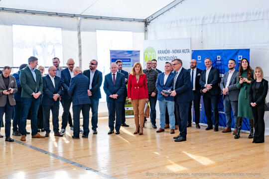 otwarcie, Strefa Aktywności Gospodarczej, Igołomska – Północ, Nowa Huta Przyszłości, Kraków