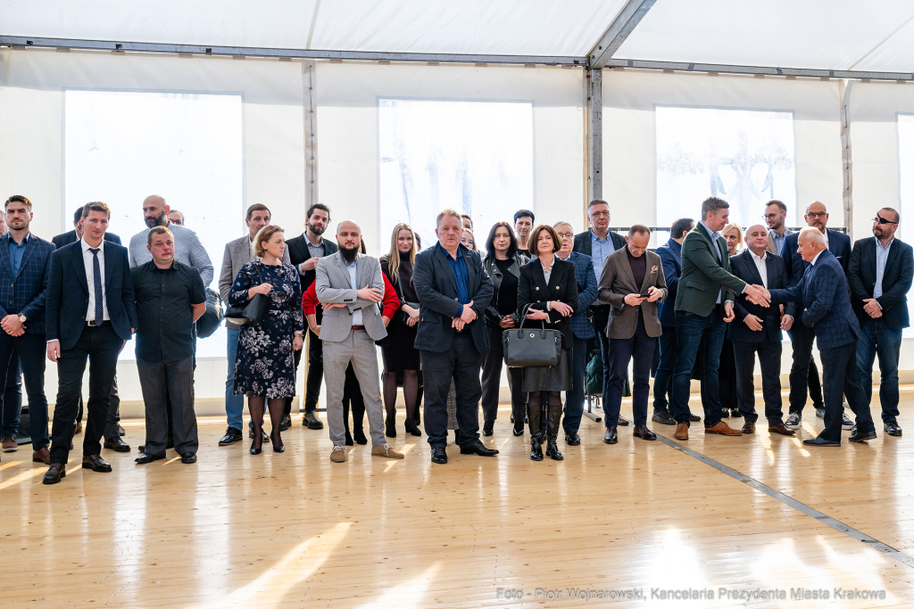 otwarcie, Strefa Aktywności Gospodarczej, Igołomska – Północ, Nowa Huta Przyszłości, Kraków  Autor: P. Wojnarowski