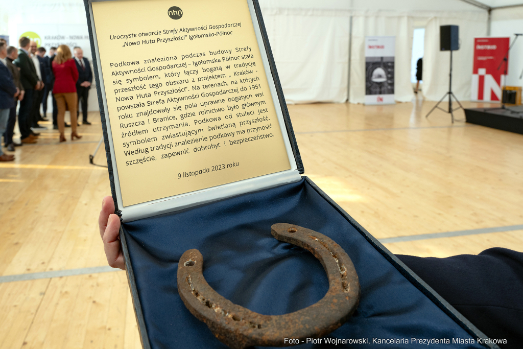 otwarcie, Strefa Aktywności Gospodarczej, Igołomska – Północ, Nowa Huta Przyszłości, Kraków  Autor: P. Wojnarowski