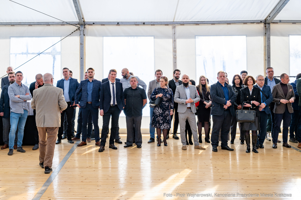 otwarcie, Strefa Aktywności Gospodarczej, Igołomska – Północ, Nowa Huta Przyszłości, Kraków  Autor: P. Wojnarowski